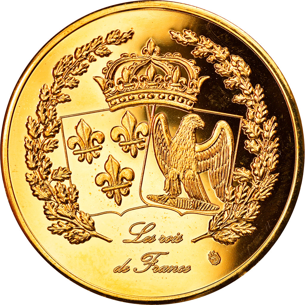 Frankrijk, Medaille, Les Rois de France, Napoléon Bonaparte, History, UNC-