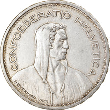 Coin, Switzerland, 5 Francs, 1931, Bern, EF(40-45), Silver, KM:40