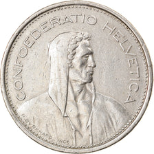 Coin, Switzerland, 5 Francs, 1968, Bern, EF(40-45), Copper-nickel, KM:40a.1