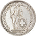 Coin, Switzerland, 2 Francs, 1948, Bern, EF(40-45), Silver, KM:21