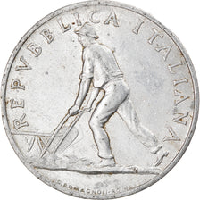 Coin, Italy, 2 Lire, 1950, Rome, EF(40-45), Aluminum, KM:88