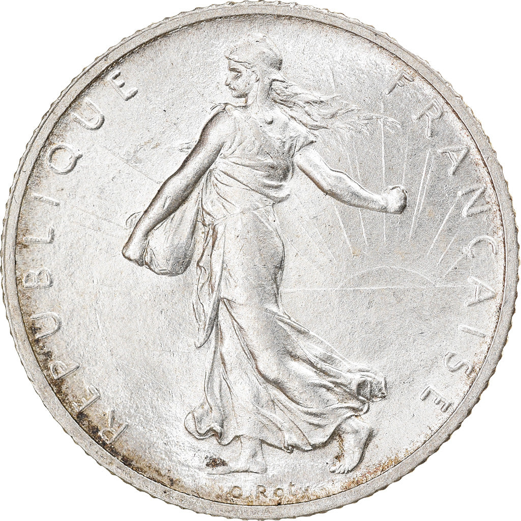 Coin, France, Semeuse, Franc, 1899, Paris, AU(55-58), Silver, KM:844.1