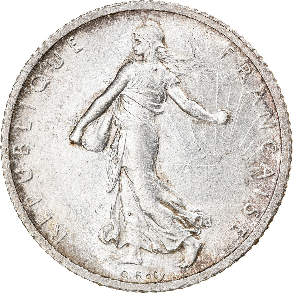Coin, France, Semeuse, Franc, 1898, Paris, AU(50-53), Silver, KM:844.1