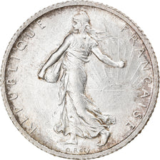 Coin, France, Semeuse, Franc, 1898, Paris, AU(50-53), Silver, KM:844.1