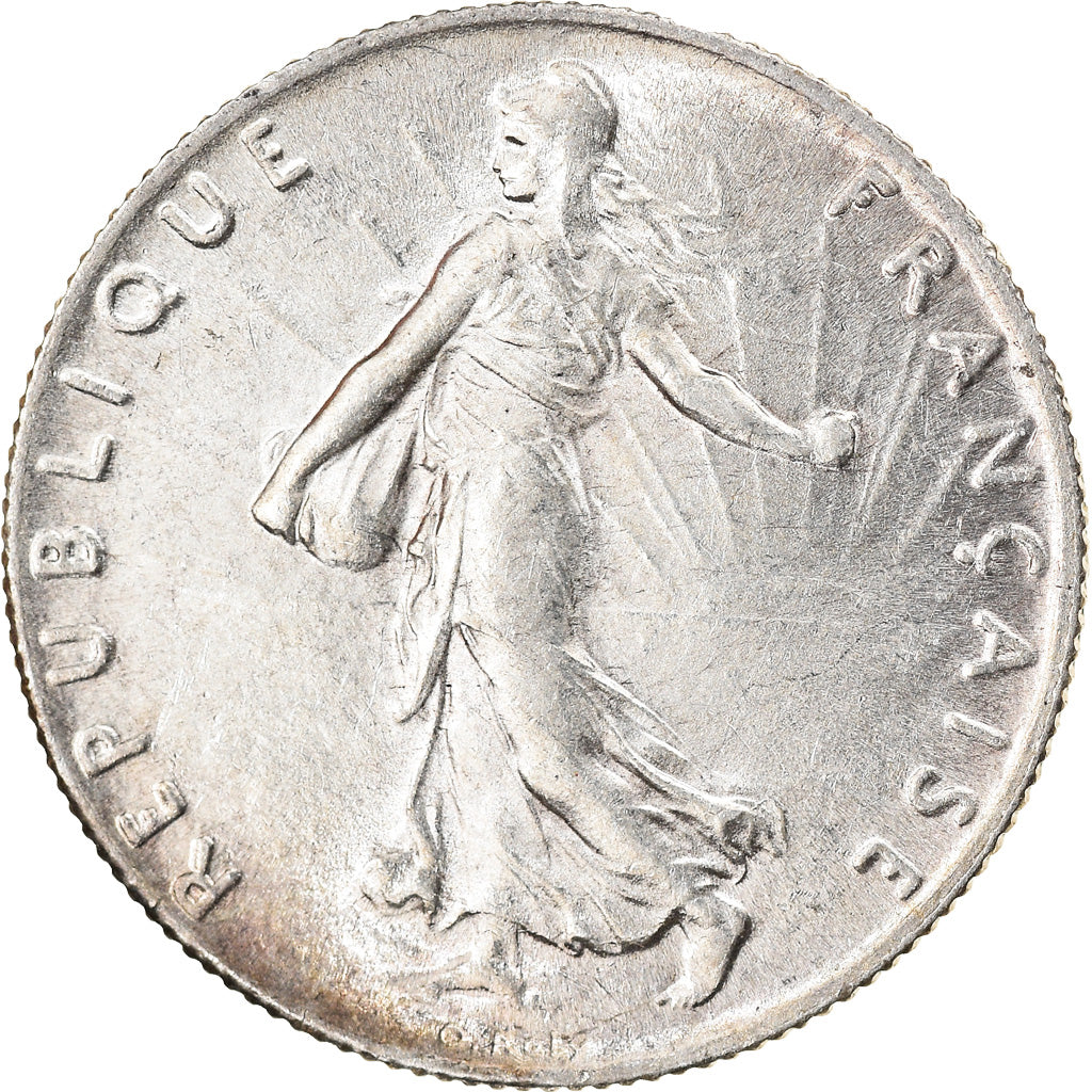 Moneta, Francia, Semeuse, 50 Centimes, 1898, Paris, BB+, Argento, KM:854