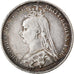 Coin, Great Britain, Victoria, 6 Pence, 1891, VF(30-35), Silver, KM:760