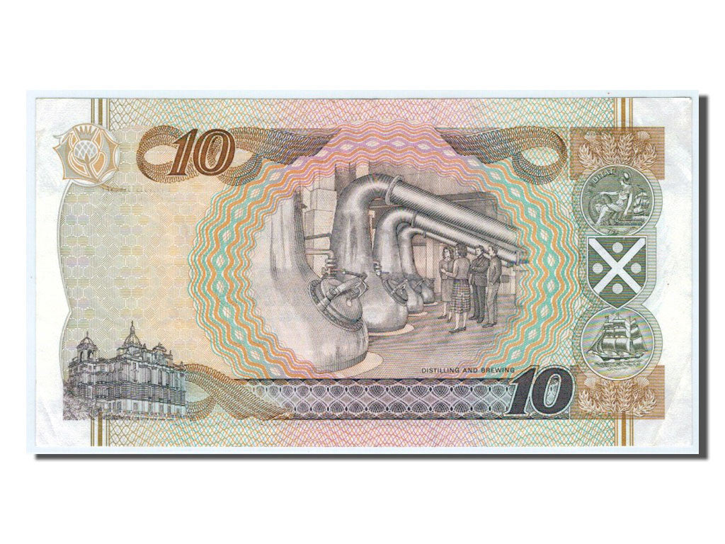 Banknote, Scotland, 10 Pounds, 1995, AU(55-58)