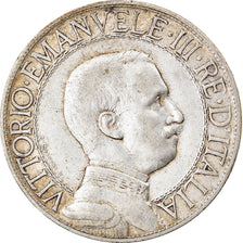 Coin, Italy, Vittorio Emanuele III, Lira, 1913, Rome, VF(30-35), Silver, KM:45