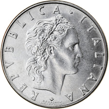 Coin, Italy, 50 Lire, 1988, Rome, EF(40-45), Stainless Steel, KM:95.1