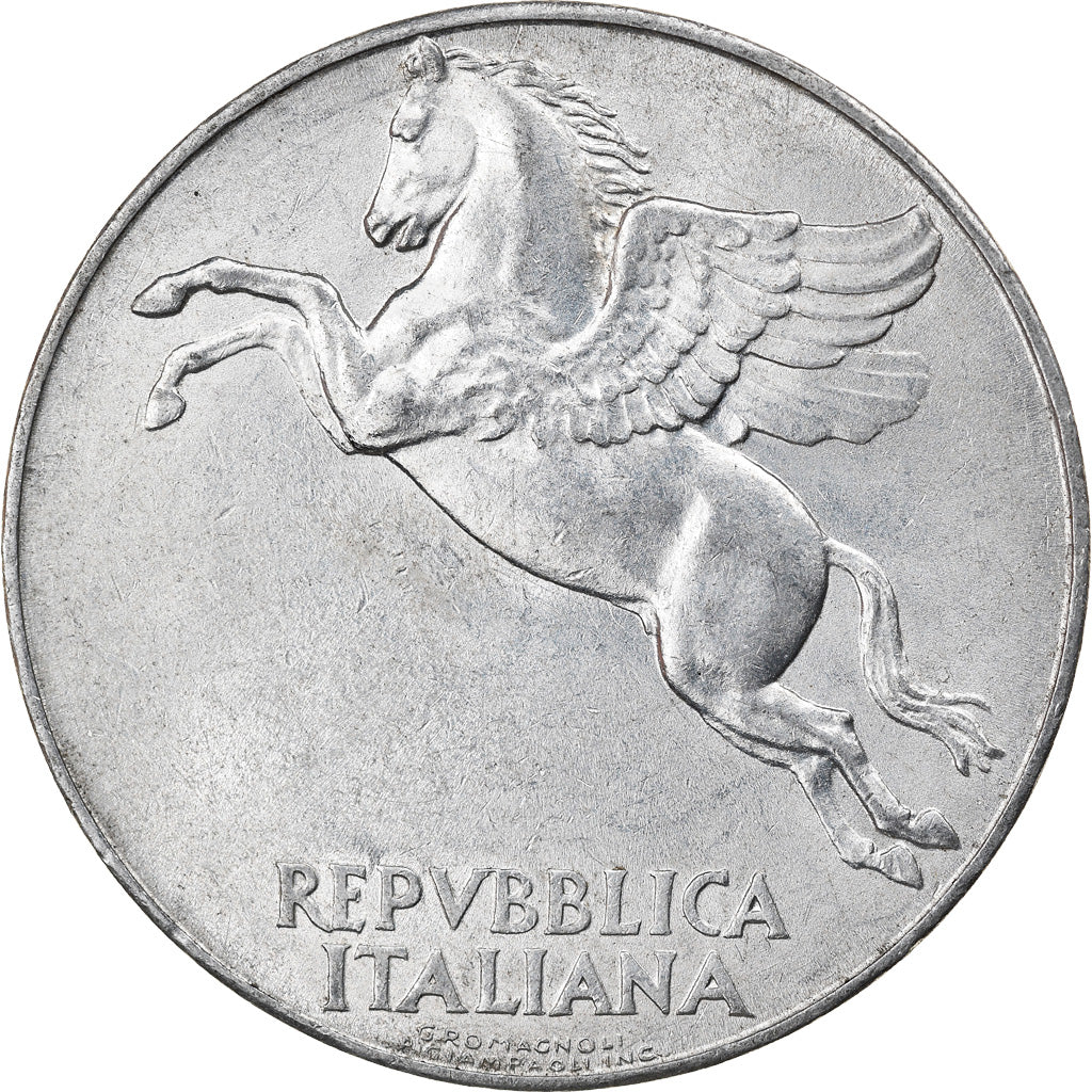 Moneta, Italia, 10 Lire, 1950, Rome, BB+, Alluminio, KM:90