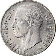 Monnaie, Italie, Vittorio Emanuele III, 20 Centesimi, 1939, Rome, SUP, Stainless