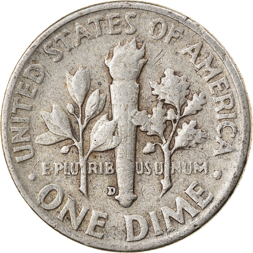 Coin, United States, Roosevelt Dime, Dime, 1952, U.S. Mint, Denver, VF(30-35)