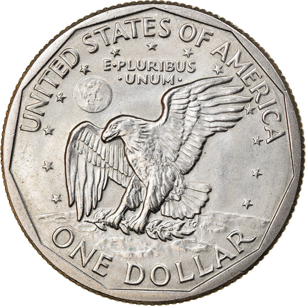 Coin, United States, Susan B. Anthony Dollar, Dollar, 1979, U.S. Mint, Denver