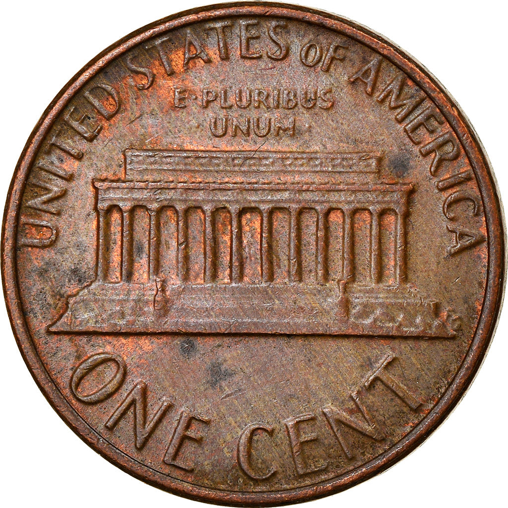 Coin, United States, Lincoln Cent, Cent, 1980, U.S. Mint, Denver, VF(30-35)
