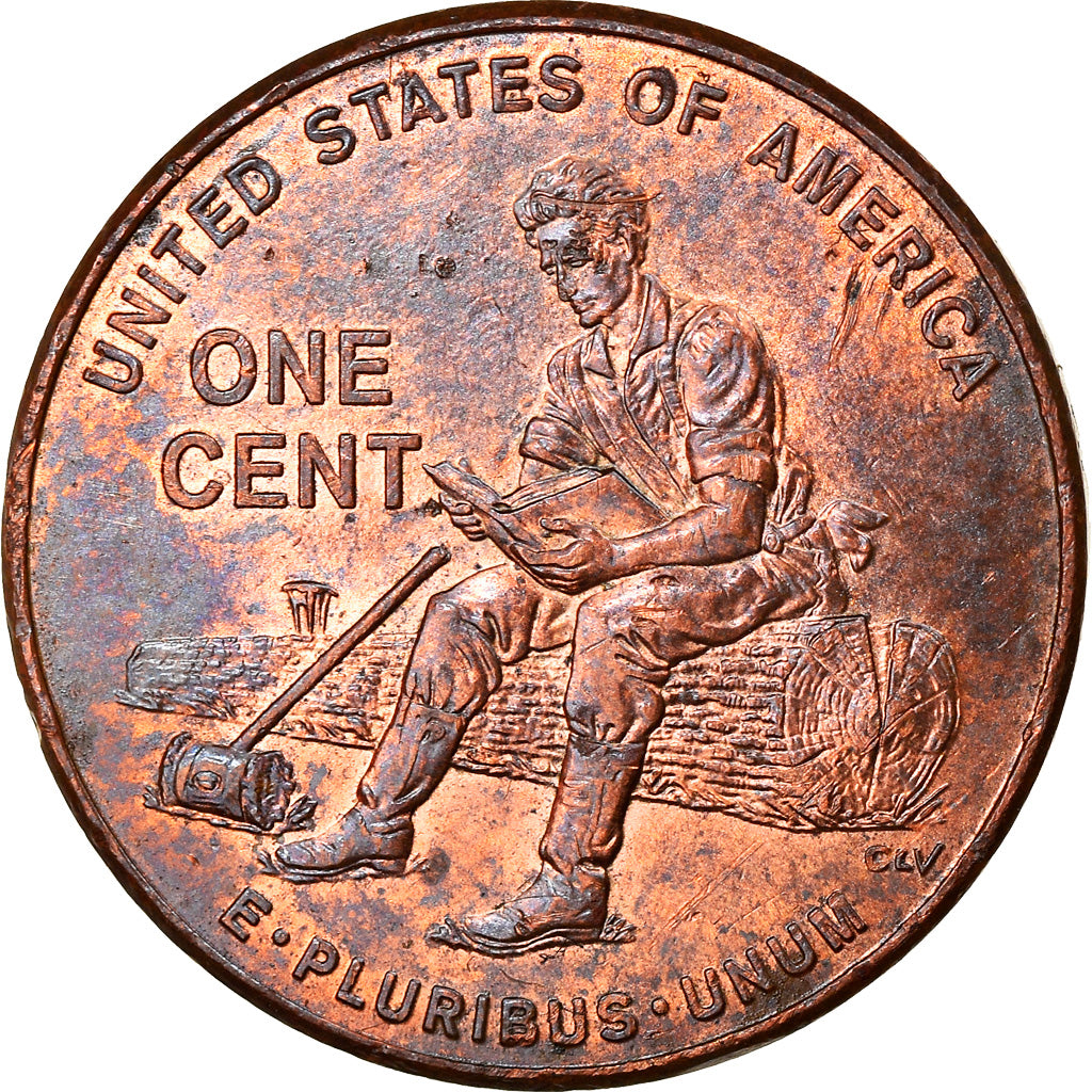 Monnaie, États-Unis, Cent, 2009, Philadelphie, TTB, Copper Plated Zinc, KM:442