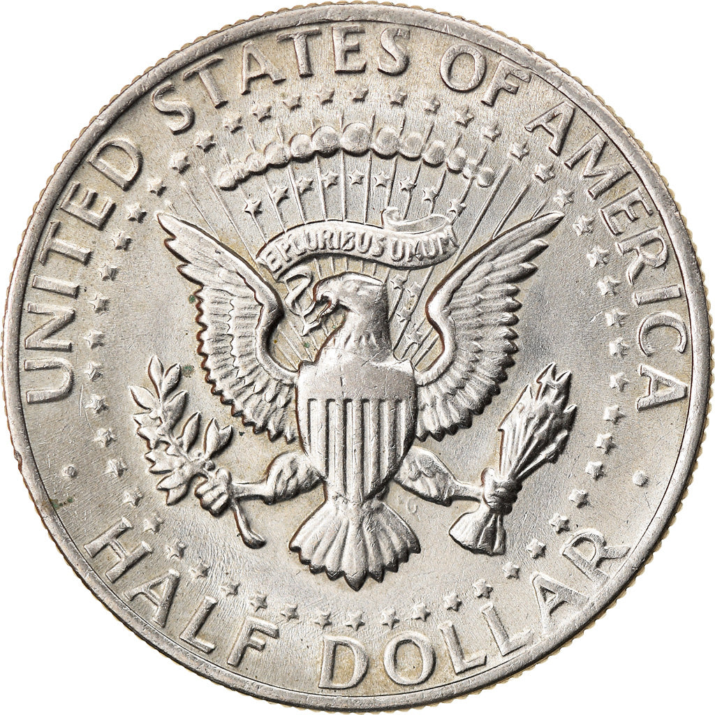 Moeda, Estados Unidos da América, Kennedy Half Dollar, Half Dollar, 1977, U.S.