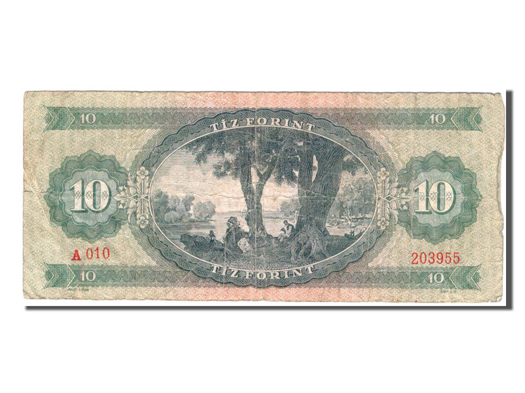 Banknote, Hungary, 10 Forint, 1962, VF(20-25)