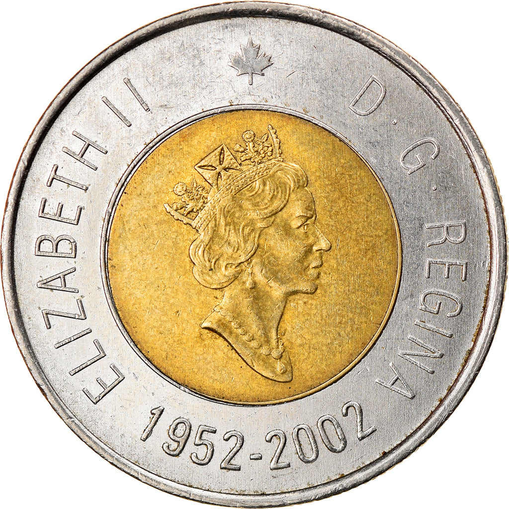 Coin, Canada, Elizabeth II, 2 Dollars, 2002, Royal Canadian Mint, EF(40-45)