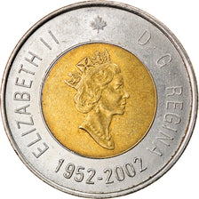 Coin, Canada, Elizabeth II, 2 Dollars, 2002, Royal Canadian Mint, EF(40-45)