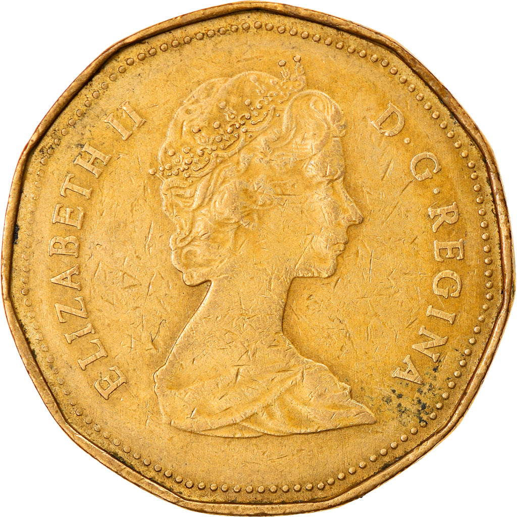 Coin, Canada, Elizabeth II, Dollar, 1987, Royal Canadian Mint, Ottawa