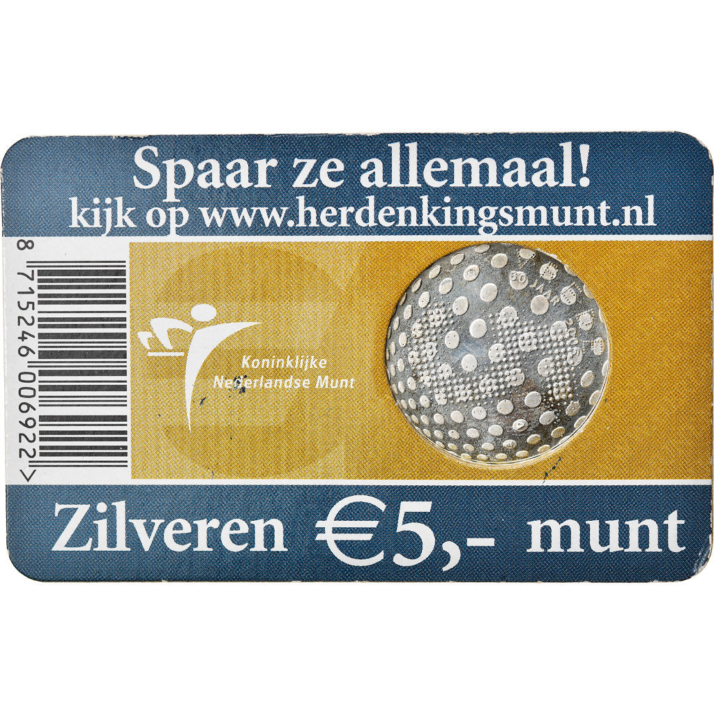 Netherlands, 5 Euro, 2005, Utrecht, FDC, MS(65-70), Silver, KM:254