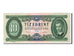 Banconote, Ungheria, 10 Forint, 1969, BB