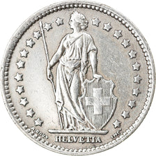 Coin, Switzerland, Franc, 1944, Bern, AU(50-53), Silver, KM:24