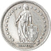 Coin, Switzerland, Franc, 1944, Bern, AU(50-53), Silver, KM:24