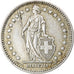Coin, Switzerland, Franc, 1958, Bern, EF(40-45), Silver, KM:24