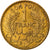 Moneda, Túnez, Anonymous, Franc, 1945, Paris, MBC, Aluminio - bronce, KM:247