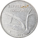 Moneda, Italia, 10 Lire, 1975, Rome, BC+, Aluminio, KM:93