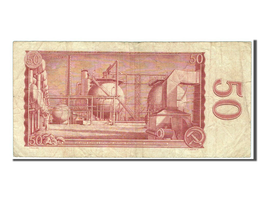 Cecoslovacchia, 50 Korun, 1964, BB