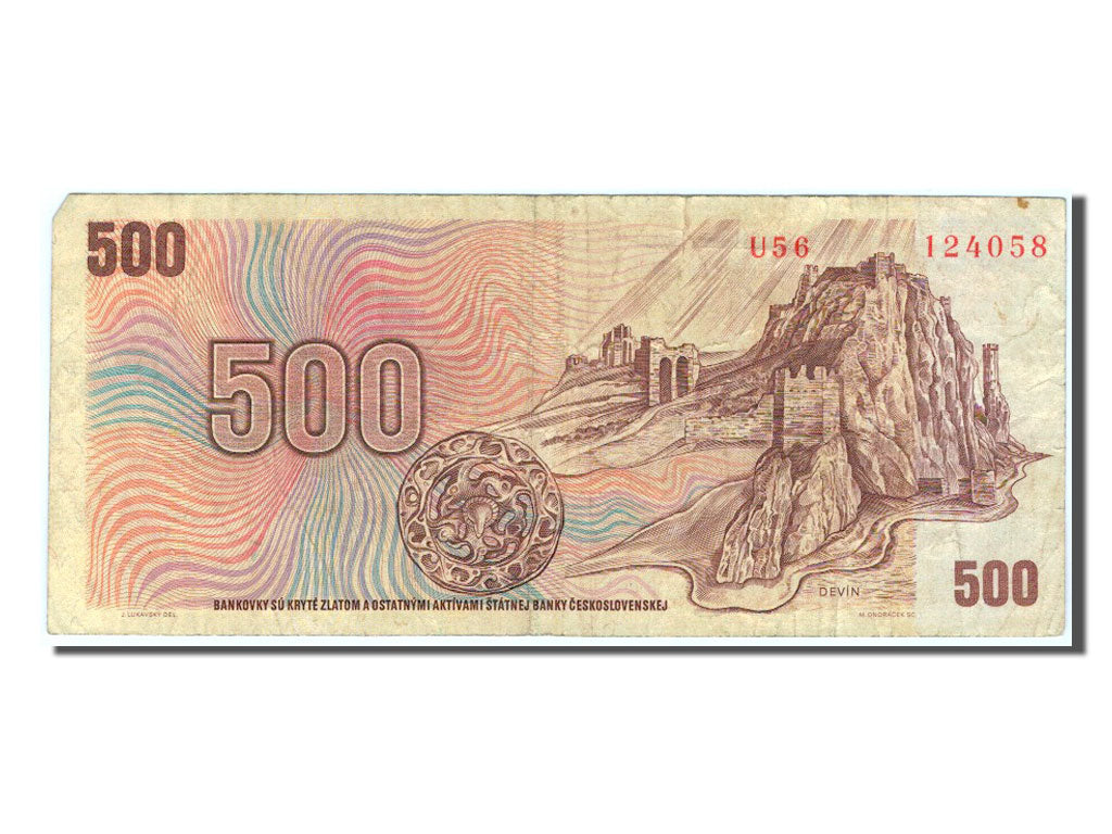 Czechoslovakia, 500 Korun, 1973, KM #93, EF(40-45), U56