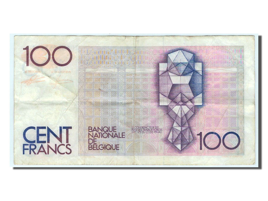 Banknote, Belgium, 100 Francs, EF(40-45)