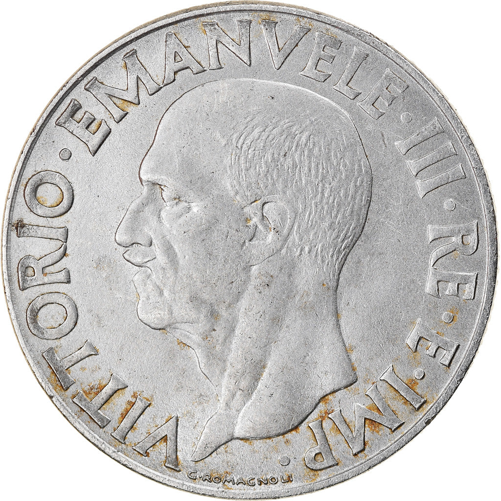 Coin, Italy, Vittorio Emanuele III, Lira, 1941, Rome, EF(40-45), Stainless