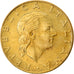 Moneda, Italia, 200 Lire, 1992, Rome, BC+, Aluminio - bronce, KM:151