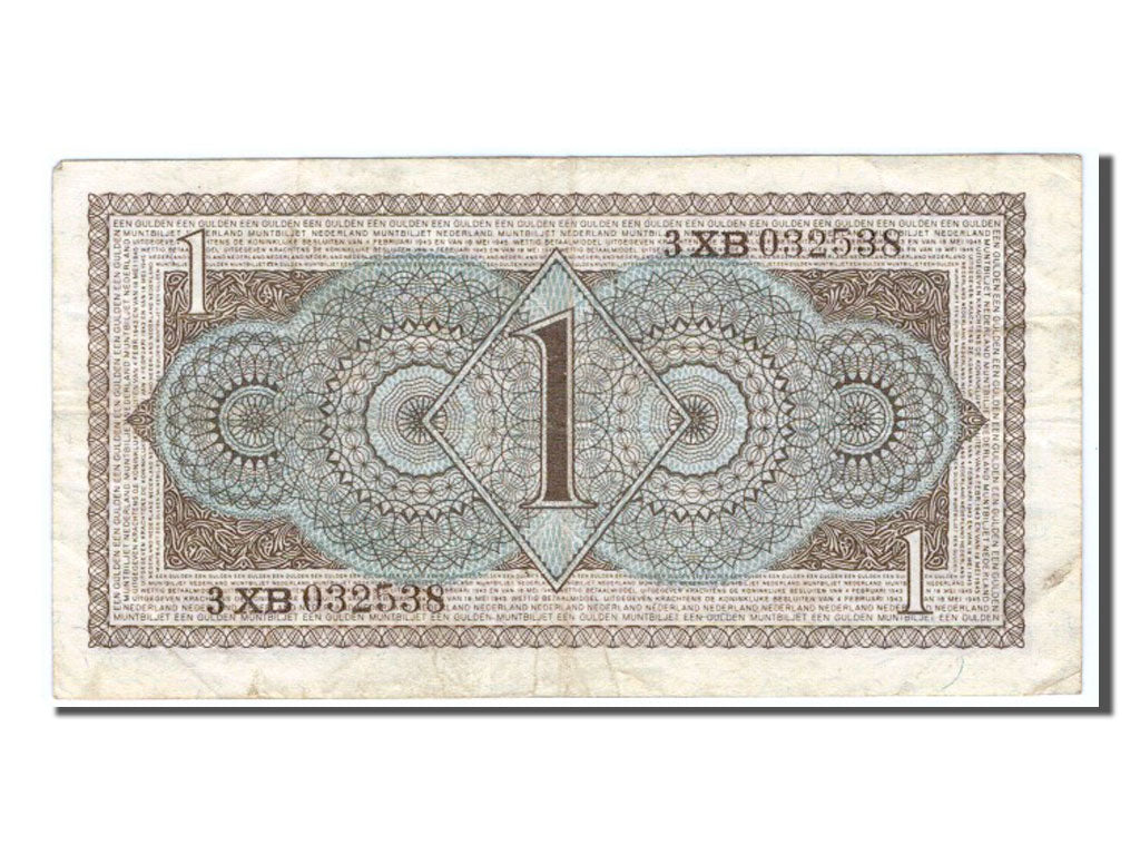 Paesi Bassi, 1 Gulden, 1949, BB
