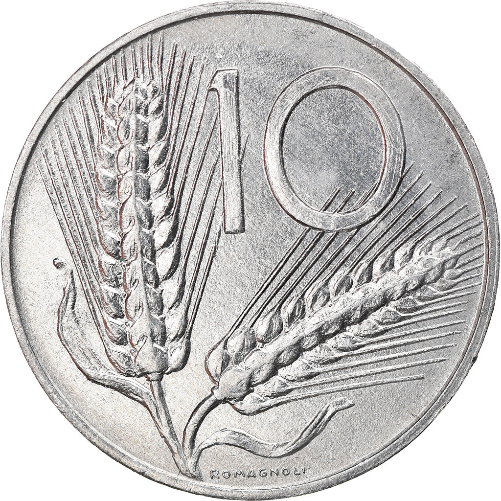 Münze, Italien, 10 Lire, 1988, Rome, SS+, Aluminium, KM:93