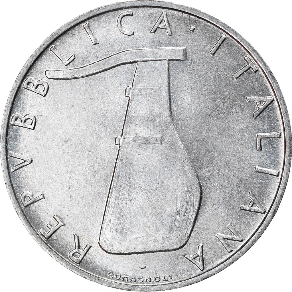 Münze, Italien, 5 Lire, 1975, Rome, SS+, Aluminium, KM:92