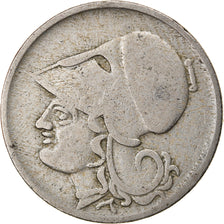 Moneta, Grecia, 2 Drachmai, 1926, MB+, Rame-nichel, KM:70
