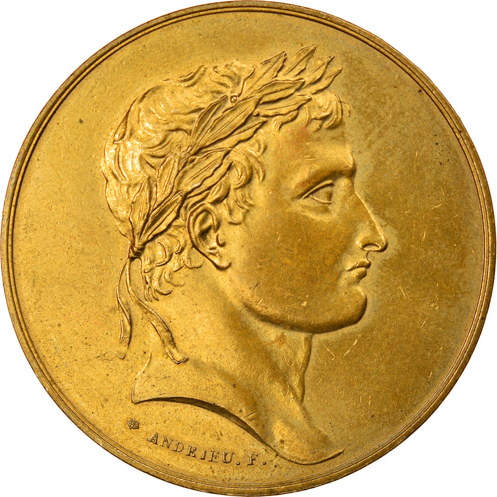 France, Medal, Napoléon et Marie-Louise, History, AU(55-58)