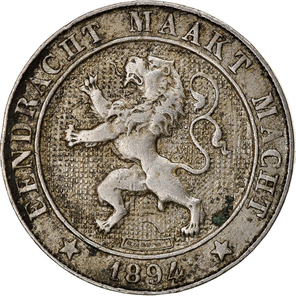 Coin, Belgium, Leopold II, 5 Centimes, 1894, VF(30-35), Copper-nickel, KM:41