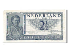 Netherlands, 2 1/2 Gulden, 1949, KM #73, AU(50-53), 4SK