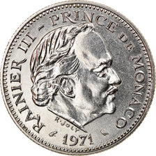 Coin, Monaco, Rainier III, 5 Francs, 1971, AU(55-58), Copper-nickel, KM:150
