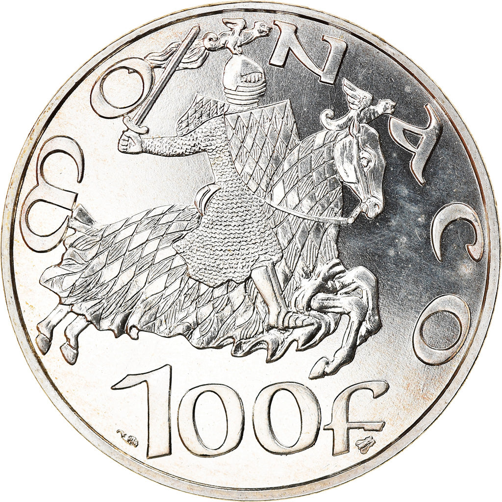 Monnaie, Monaco, Rainier III, 100 Francs, 1997, Paris, Malizia, SPL+, Argent