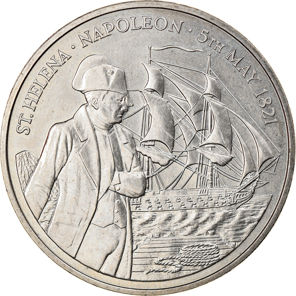 Coin, SAINT HELENA & ASCENSION, Elizabeth II, 50 Pence, 1986, British Royal