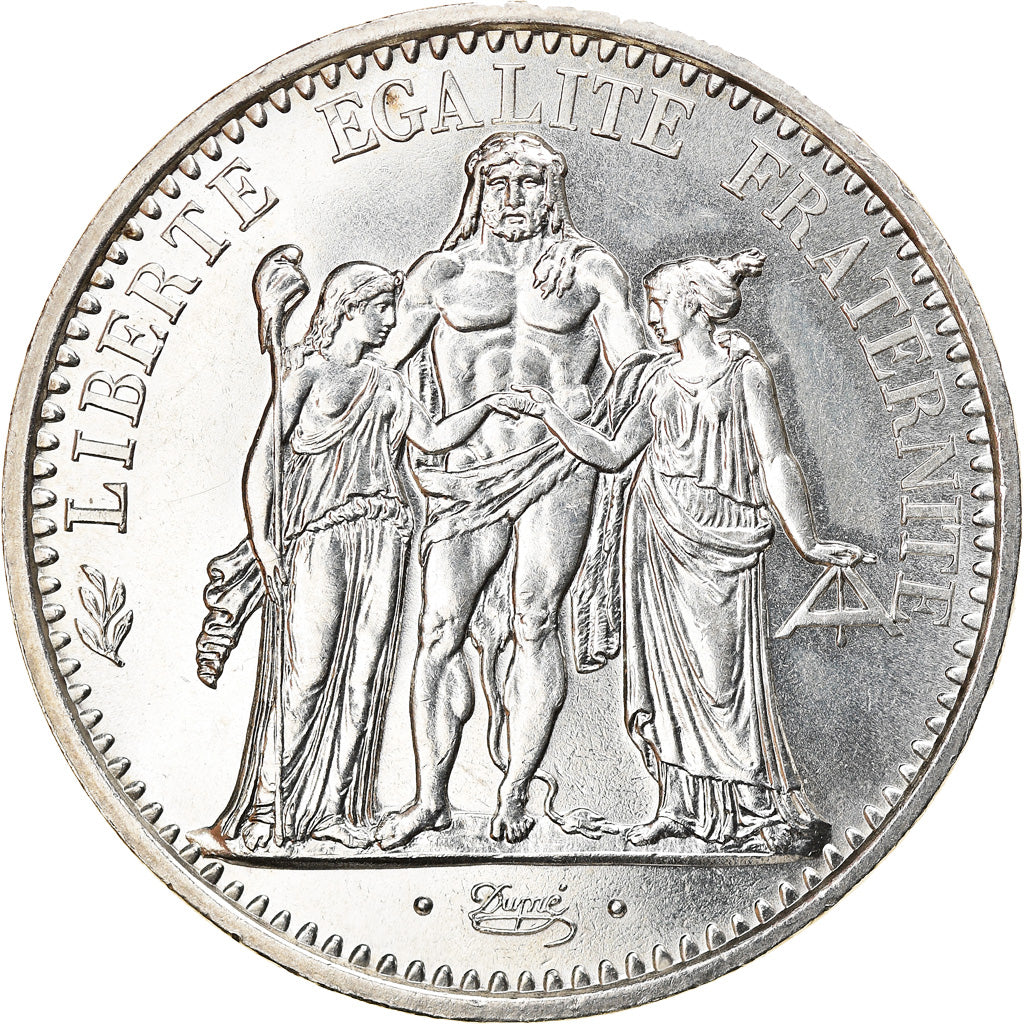 Coin, France, Hercule, 10 Francs, 1970, Paris, AU(55-58), Silver, KM:932