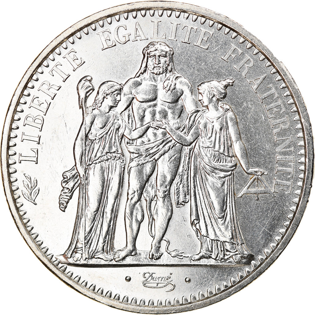 Coin, France, Hercule, 10 Francs, 1965, Paris, EF(40-45), Silver, KM:932