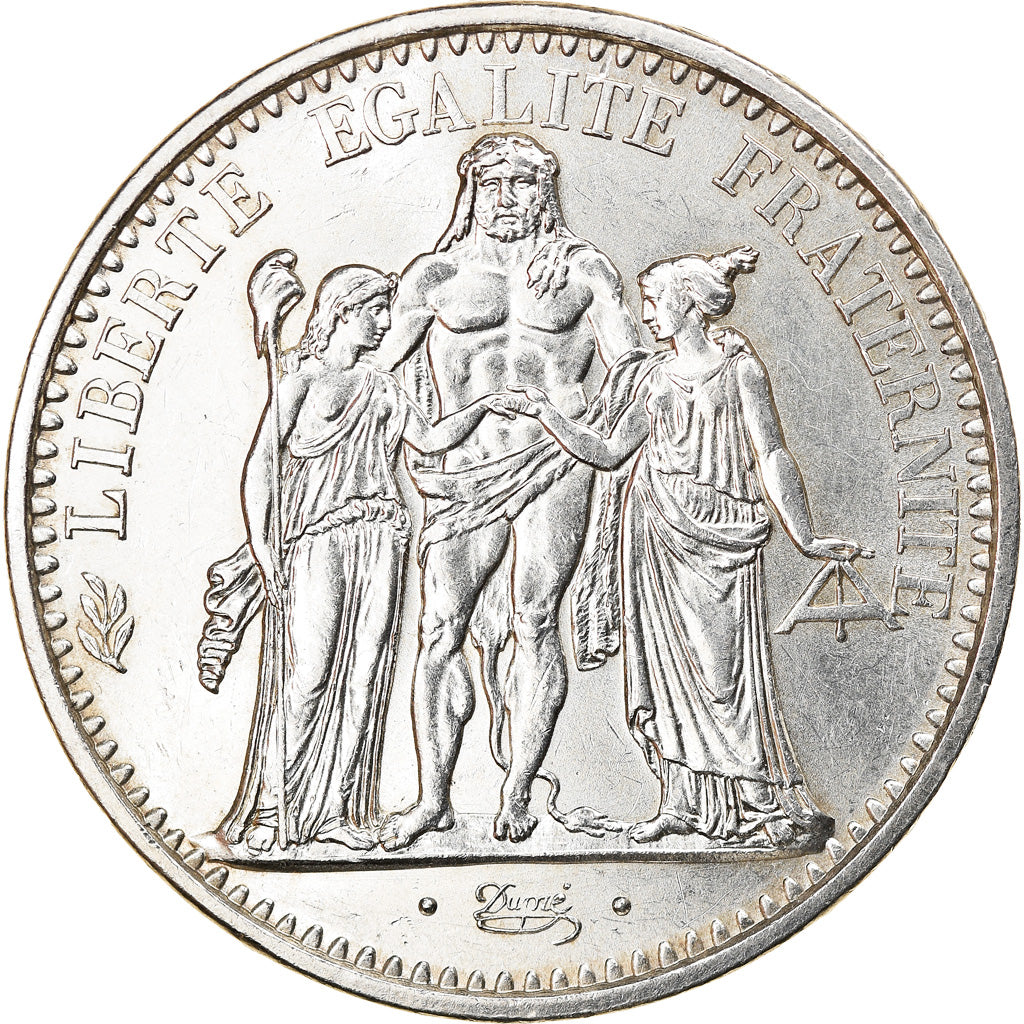 Coin, France, Hercule, 10 Francs, 1965, Paris, AU(50-53), Silver, KM:932