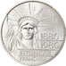 Coin, France, Statue de la Liberté, 100 Francs, 1986, Paris, MS(63), Silver